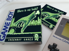 &quot;Where is My Body?&quot; se entregará como un cartucho físico para la Game Boy. (Fuente de la imagen: Greenboy Games)