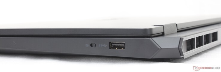 Correcto: Interruptor de desactivación de la cámara, USB-A (5 Gbps)