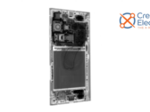 El S23 Ultra, bajo imagen. (Fuente: iFixit vía YouTube)