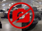 Tesla ha publicado un memorando interno en el que prohíbe fotografiar el Cybertruck bajo amenaza de medidas disciplinarias. (Fuente de la imagen: randomness2646 en TikTok / Flaticons - editado)
