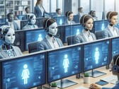 Los robots maliciosos atacan cada vez más los centros de llamadas de atención al cliente. (Fuente de la imagen: MS Bing/DALL-E 3)