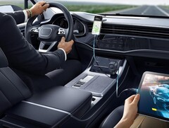 El cargador de coche Baseus PrimeTrip VR2 Max (en la imagen) ha llegado a Europa. (Fuente de la imagen: Baseus)