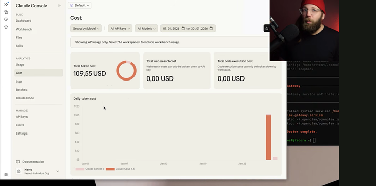 Captura de pantalla c't vía YouTube