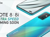 El supuesto cartel promocional del Infinix Note 8. (Fuente: Twitter)