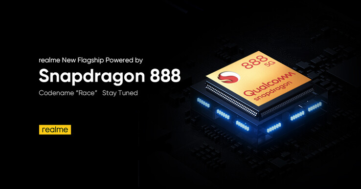 El Realme 'Race' será uno de los primeros smartphones con un Snapdragon 888 SoC. (Fuente de la imagen: Realme)