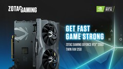 Hay algunas tarjetas RTX 2060 de 12 GB por ahí, pero ninguna a precios razonables. (Fuente de la imagen: ZOTAC)