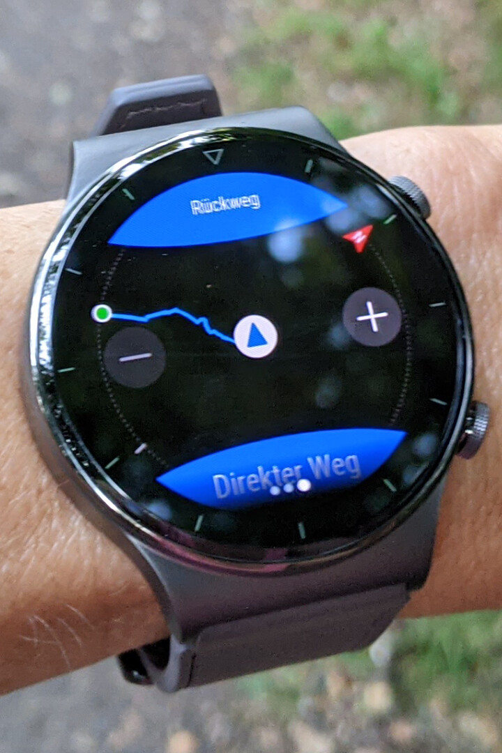 huawei watch gt google map