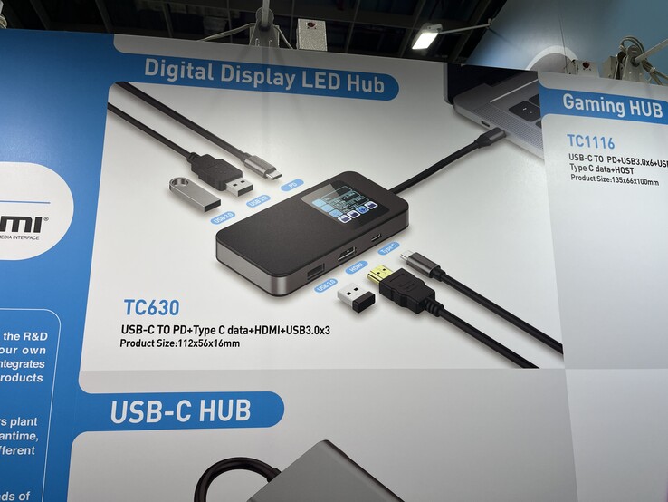 Las opciones de conectividad del TC630 (Fuente de la imagen: Andreas Sebayang/Notebookcheck.com)