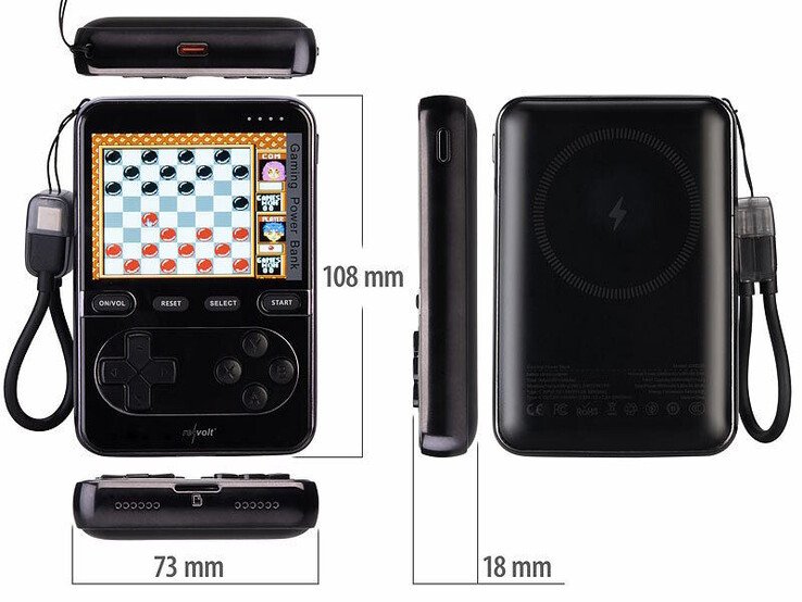 Este banco de energía apto para juegos es algo compacto (Fuente de la imagen: Revolt)