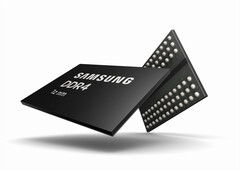 Chips de memoria DDR4 de Samsung. Los precios de las memorias más antiguas se han disparado hasta alcanzar máximos históricos.