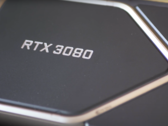 La edición fundadora del RTX 3080 con su 8 al revés. (Fuente de la imagen: Fundición Digital)
