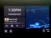 Android Auto y su "Coolwalk UI". (Fuente de la imagen: u/RegionRat91)