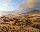 Una imagen que muestra un ejército en A Total War Saga: Troy, ahora con un 66% de descuento en Steam.