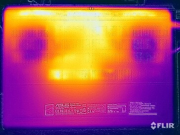 Prueba de tensión de temperaturas superficiales (abajo)