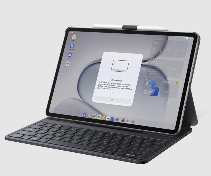 El Pad 20 con el Magic-Pencil 4s y el teclado Bluetooth inteligente.
