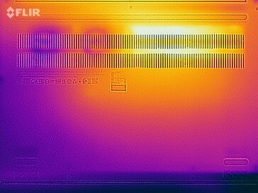 Imagen térmica bajo carga - fondo