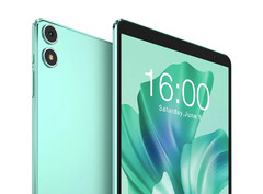 El Teclast P85T viene en un acabado verde menta con Android 13. (Fuente de la imagen: Teclast)