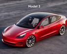 Giga Shanghái Modelo 3 con autonomía extendida en la tienda para 2023 (imagen: Tesla)