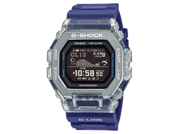 El reloj Casio G-Shock G-Lide GBX-100S-2. (Fuente de la imagen: Casio)