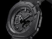 El Pro Trek PRJ-B001WM-1 de Casio está equipado con una correa negra ignífuga que también contribuye a la estética totalmente negra. (Fuente de la imagen: Casio)
