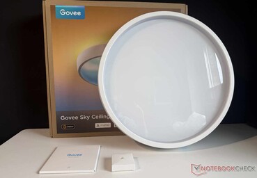 Qué incluye la lámpara de techo Govee Sky