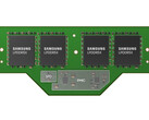 60% más pequeños que los módulos SO-DIMM normales (Fuente de la imagen: Samsung)