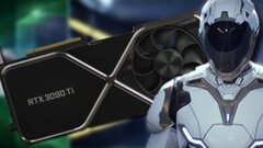 Nvidia anunció por primera vez la placa GeForce RTX 3090 Ti allá por enero en el CES 2022. (Fuente de la imagen: Nvidia - editado)