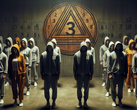 Calamar juego serie de TV temporada 3 (Fuente de la imagen: imagen generada por IA)