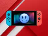 La consola Switch original se muestra con cara triste