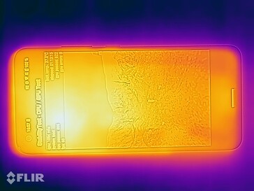 Imagen térmica - lado superior