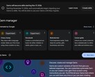 Captura de pantalla del administrador de Gems de Gemini que muestra el aviso sobre la conversión de Gems en habilidades