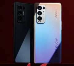 El Oppo Reno5 Pro+, en la foto, llegará el 24 de diciembre. (Fuente de la imagen: Oppo vía GSMArena)