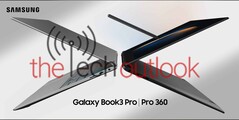 Samsung Galaxy Book 3 Pro y Galaxy Book 3 Pro 360. (Fuente de la imagen: TheTechOutlook)