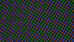 Conjunto de subpíxeles RGGB