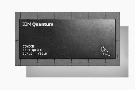 La QPU IBM Quantum Condor con 1121 qubits (Imagen: IBM)