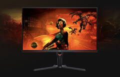 El AOC AGON Gaming U32G3X/BK se lanzará en poco más de un mes. (Fuente de la imagen: AOC)