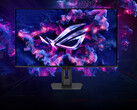 El XG32UCDS sirve como alternativa más barata a las opciones comparables ROG Swift OLED de Asus. (Fuente de la imagen: Asus)