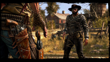 Una imagen que muestra un duelo en Call of Juárez: Gunslinger.