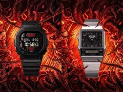 Los nuevos relojes Casio de Stranger Things (en la imagen) han aparecido en un minorista de Europa. (Fuente de la imagen: Casio, editado)