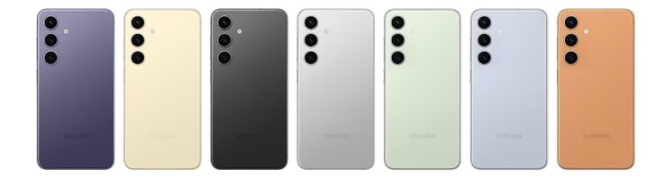 La selección de colores del Samsung Galaxy S24