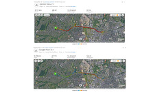 Ruta de prueba GNSS: resumen