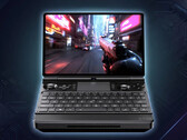 GPD presenta unos excelentes resultados en las pruebas de rendimiento del Win Max 3 para videojuegos. En la imagen: vista frontal de la consola portátil para videojuegos.
