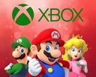 Mario y otros personajes de Nintendo bajo el logotipo de Xbox (Fuente de la imagen: Nintendo of America, Xbox gaming con ediciones)