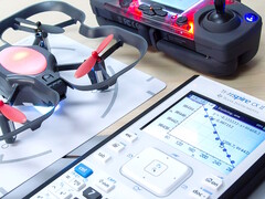 Una calculadora gráfica TI Nspire CX II y un Robolink CoDrone Edu son todo lo que necesita un estudiante para aprender a programar drones. (Fuente de la imagen: TI)