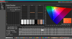 ColorChecker después de la calibración