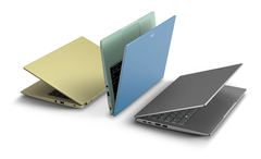 Acer lanzará el nuevo Swift 3 en tres colores. (Fuente de la imagen: Acer)