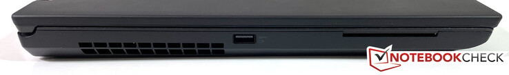 Lado izquierdo: USB-A 3.2 Gen1, SmartCard