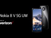 Nokia presenta el 8 V 5G UW. (Fuente: Nokia)