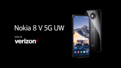 Nokia presenta el 8 V 5G UW. (Fuente: Nokia)