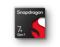 El Snapdragon 7+ Gen 1 parece que será un Snapdragon 8+ Gen 1 algo menos potente. (Fuente: Notebookcheck)